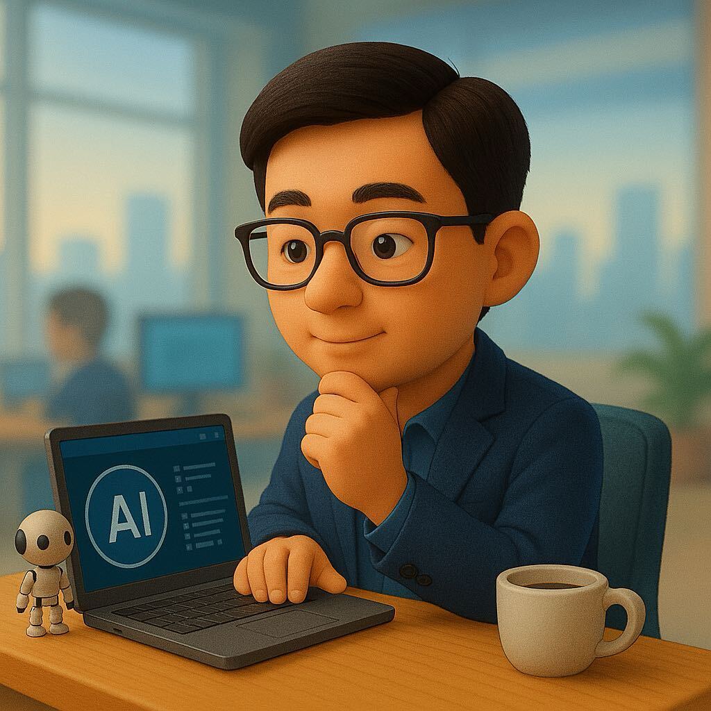 Sam Hu 일러스트 아바타